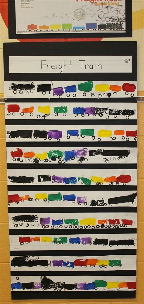 Trains preschool, Freight train book activities, Freight train activities