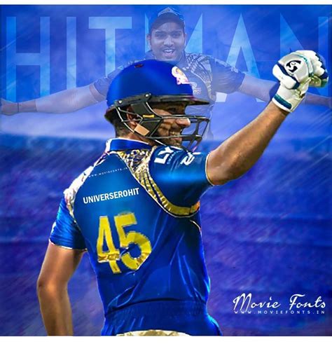 Rohit Sharma Mumbai Indians Wallpapers - Top Free Rohit Sharma Mumbai ...