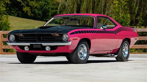 Pink 1970 Plymouth AAR 'Cuda Sells for Record Price at Auction ...