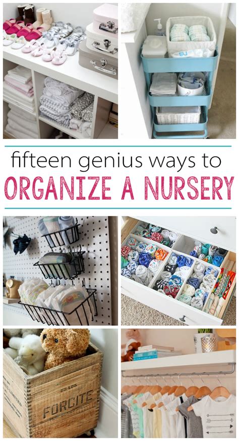 15 Nursery Organization Ideas