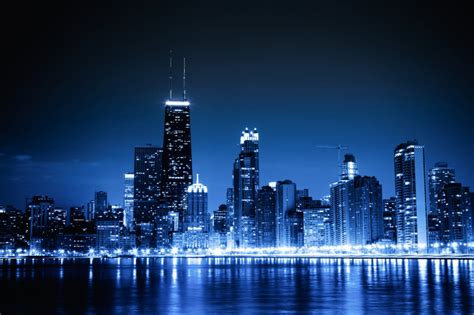 Chicago SkyLine | United States, USA Pictures | Chicago wallpaper, City ...