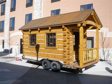 Log Cabin Tiny House Trailer References - Logo collection for you