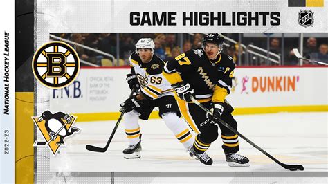 Bruins @ Penguins 11/1 | NHL Highlights 2022 - YouTube