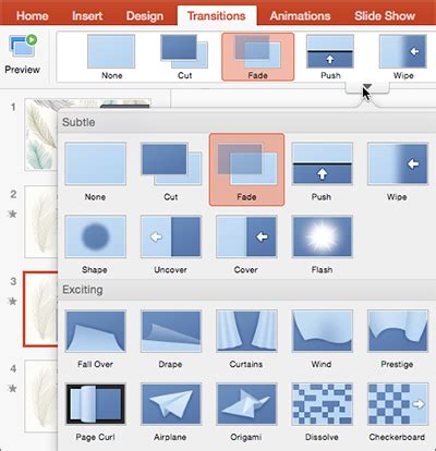 How To Add Transitions On A Powerpoint Youtube - Riset