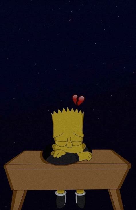 [100+] Bart Simpson Sad Wallpapers | Wallpapers.com