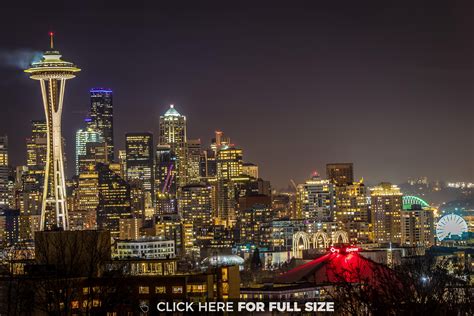 Seattle at Night Wallpapers - Top Free Seattle at Night Backgrounds ...