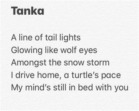 Tanka Poem