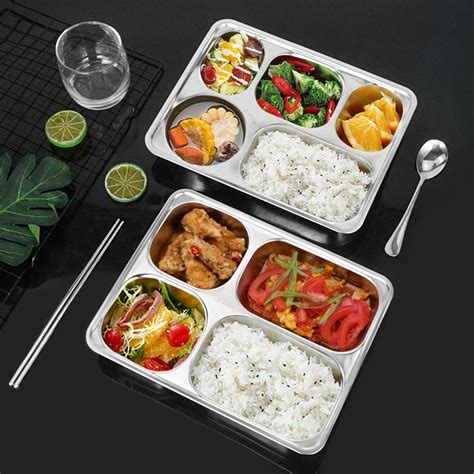 Mlless Stainless Steel Divider Plate for School Lunch Container ...