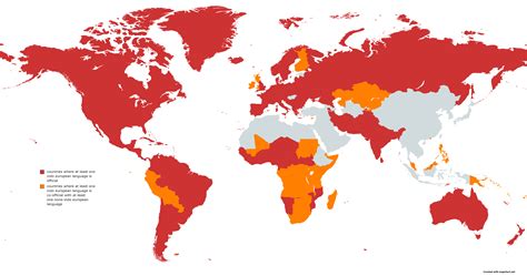 Map of Indo-European languages by officiality : r/MapPorn