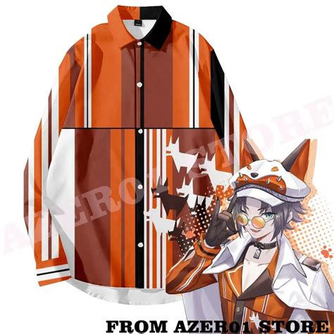 HOLOLIVE Vtuber Mysta Rias Merch Cosplay Long Sleeve Blouse Hoodies ...