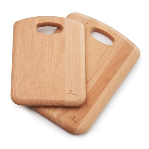 Wooden Chopping Board with Handle - ecoLiving.co.uk