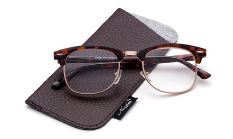 Quality Fashion Clummaster Reading Glasses for Men Retro Vintage ...