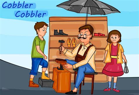 Cobbler Cobbler Mend My Shoe | Nursery Rhyme For Kids With Lyrics