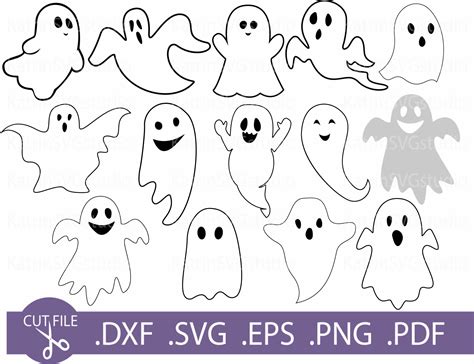 Ghosts Svg Ghost Svg Halloween Svg Happy Halloween Svg Ghost | Etsy ...