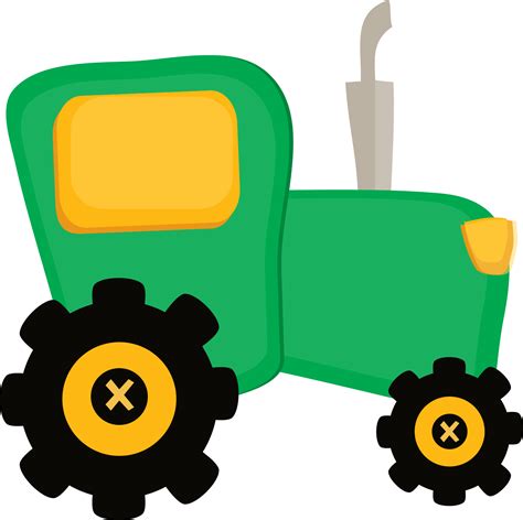 Cartoon John Deere Tractor Clipart | Free download on ClipArtMag