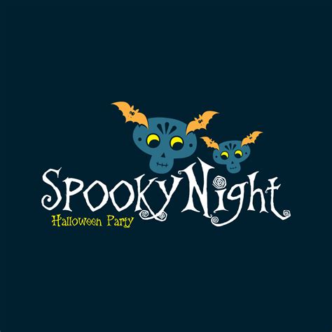 Spooky Night Halloween Logo Design - DesignStudio