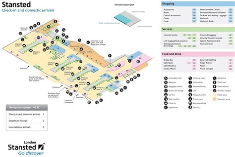 London Stansted Airport Map