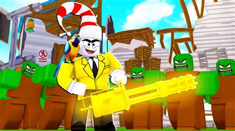 PLAYING ROBLOX ZOMBIE STRIKE FOR THE FIRST TIME - YouTube