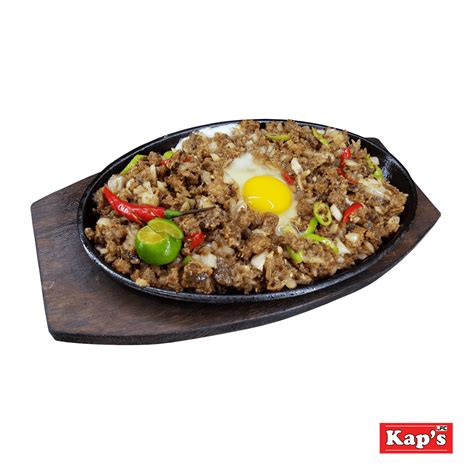 Pork Sisig w/ Egg - Kaps Tapsi