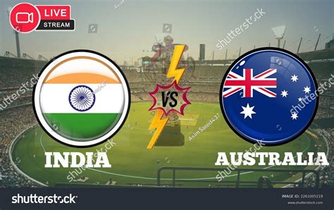 3 India Vs Australia 2023 Images, Stock Photos & Vectors | Shutterstock