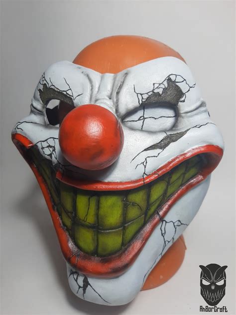 Sweet Tooth mask Twisted Metal Clown game mask Needles Kane | Etsy