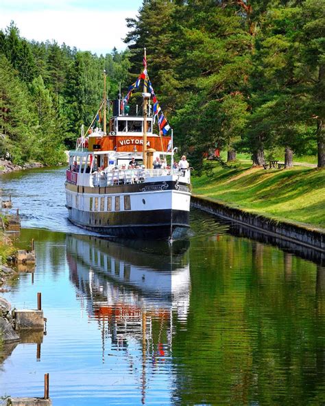 The Telemark Canal / Norway | Hausboot, Schiff, Boote