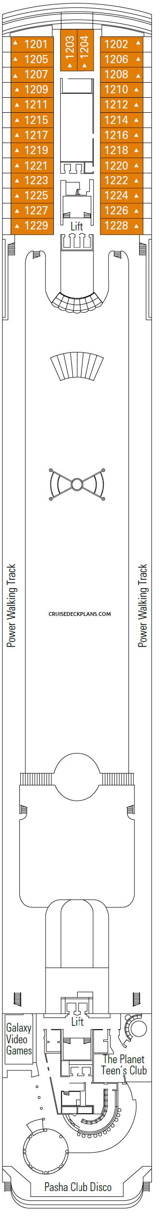 MSC Sinfonia Deck Plans, Diagrams, Pictures, Video