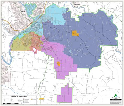 Boundary Maps — Oregon City School District 62 District Office