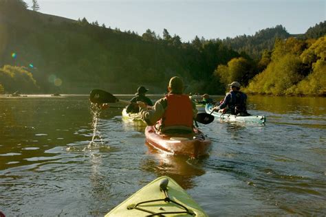 kayak on russian river