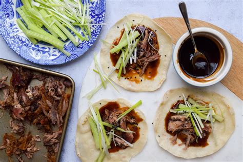 Hoisin Crispy Duck Pancake Wraps | Rachel Phipps