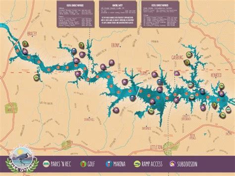 Welcome to Beautiful Lake Gaston - Tourism Map by Meridian Marketing ...