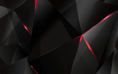 Black And Red Abstract Wallpaper 04 - [1920x1200]