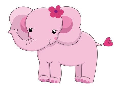 Download High Quality baby elephant clipart pink Transparent PNG Images ...