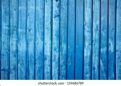 Blue Painted Fence Background Image Stock Photo 159686789 | Shutterstock