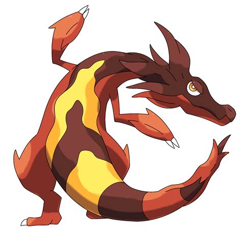 Ophisear, Molten Fakemon by Smiley-Fakemon on DeviantArt