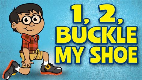 "One, Two, Buckle My Shoe" is a fun nursery rhyme, action song for ...