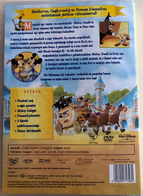 Mickey-Donald-Goofy: The Three Musketeers DVD 2004 A három muskétás ...