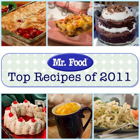 Mr. Food's Top 100 Recipes of 2011 | MrFood.com