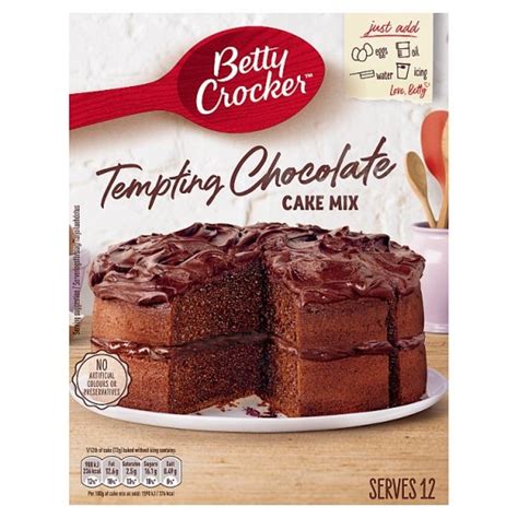 Betty Crocker Tempting Chocolate Cake | Baking | 15+ Flavours - Kellys ...