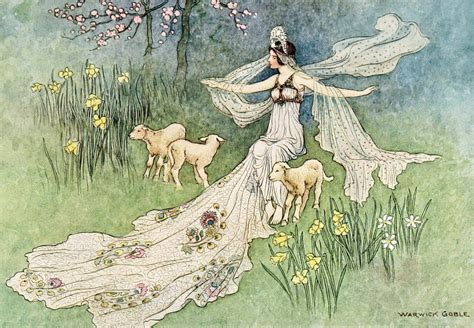 Warwick Goble Illustrations in Children Books - RetroGraphik