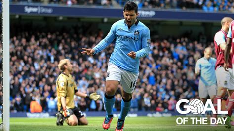 Goal of the Day: Aguero v West Ham