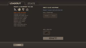 Team Fortress 2 Crafting Unlockables