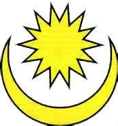 Bulan Sabit Dan Bintang Bendera Malaysia - Madalynngwf