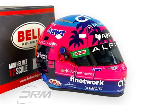 Fernando Alonso 2022 Alpine Miami GP Bell 1:2 Helmet – Very Limited ...