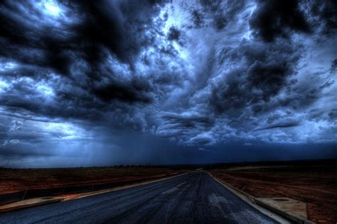 Black Rainy Weather Clouds HD Wallpaper