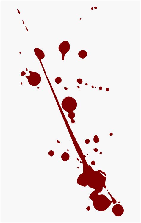 Blood Splatter Gif Transparent, HD Png Download - kindpng