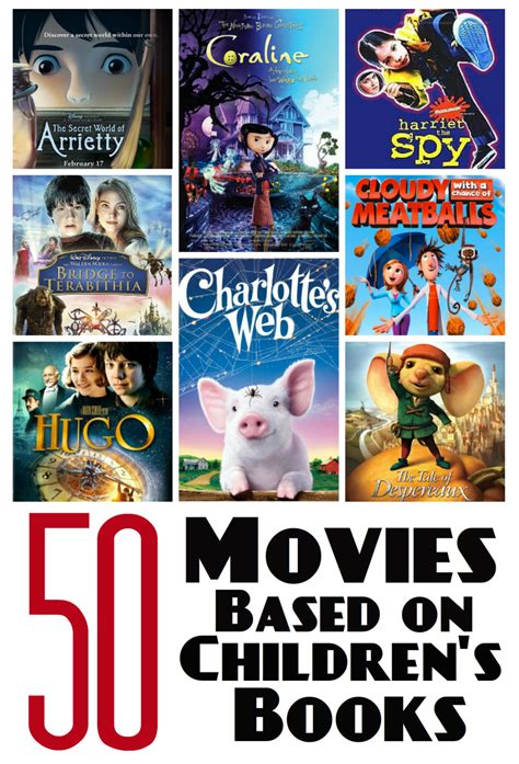 THE TOP 50 MOVIES BASED ON CHILDREN'S BOOKS - Comic Book and Movie Reviews