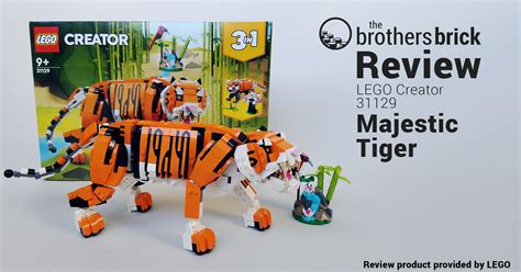 LEGO 31129 Majestic Tiger - There's no tame in this big cat [Review ...