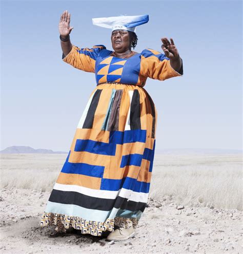 Namibia Herero tribe clings to 19th century dress "to protest against ...