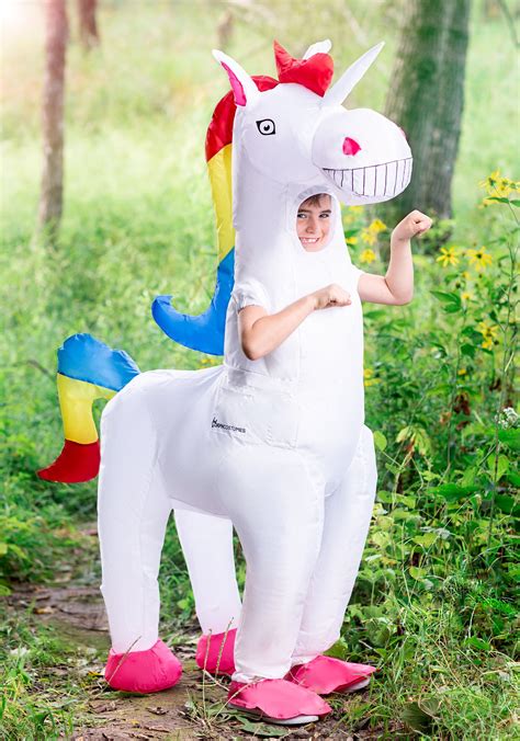 Giant Inflatable Unicorn Costume for a Child